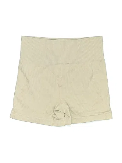 Pre-owned Bo+tee Khaki Shorts In Ivory