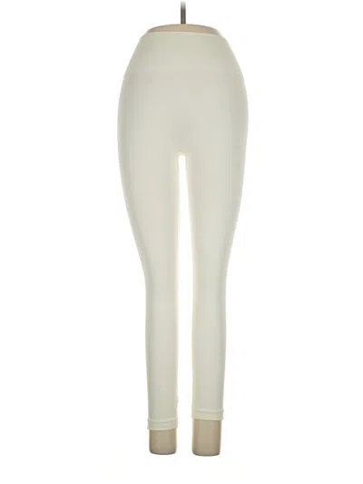 Pre-owned Bo+tee Leggings In Ivory