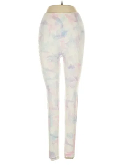 Pre-owned Bo+tee Leggings In White
