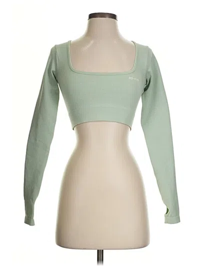 Pre-owned Bo+tee Long Sleeve T-shirt In Green
