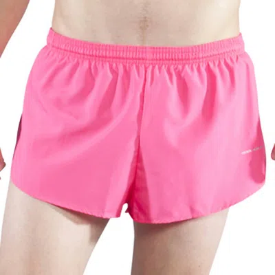 Boa 1" Elite Split Short In Hot Pink
