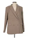 Boa Blazer Jacket In Brown