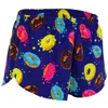 Boa Women's 1" Elite Printed Split Short In Donuts In Multi