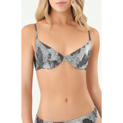 Boamar Asia Underwire Bikini Top In Gray