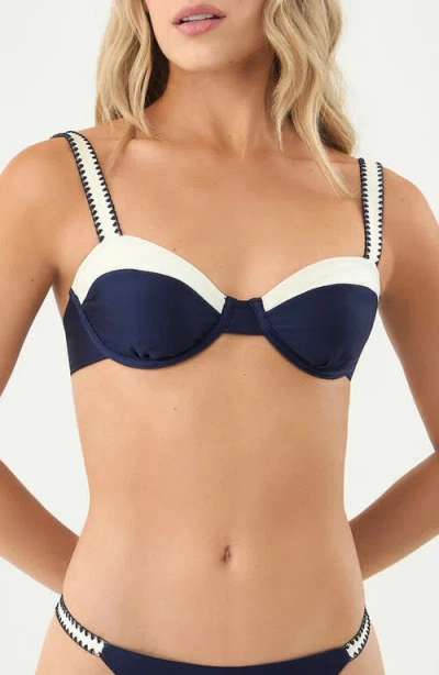 Boamar Beth Bikini Top In Blue
