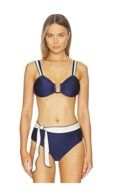 Boamar Chloe Bikini Top In Blue