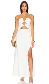 Boamar Dasha Dress In White Pique