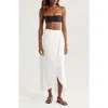 Boamar Lia Line Midi Cover-up Wrap Skirt