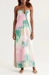 Boamar Mar Halter Cover-up Dress