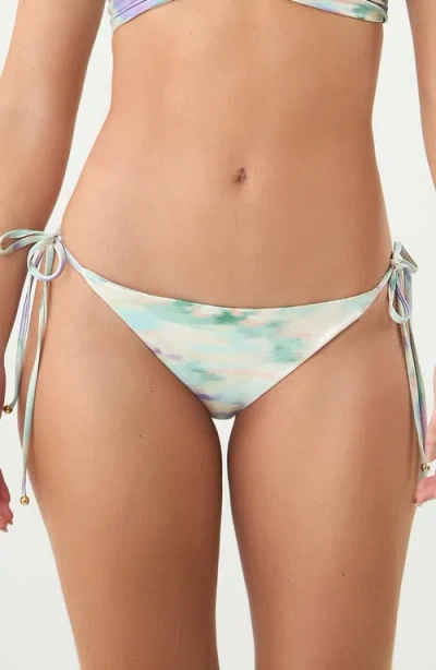 Boamar Naos Side Tie Swim Bottoms In Multi