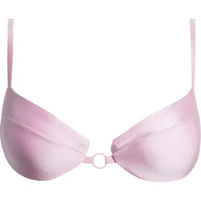 Boamar Nezia Underwire Bikini Top In Rose