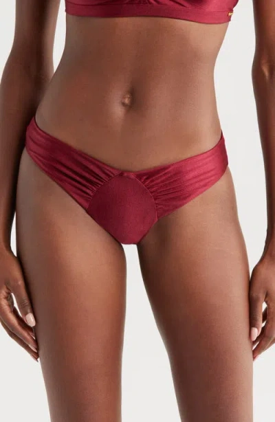 Boamar Rami Bikini Bottoms In Wine