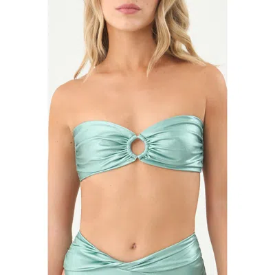 Boamar Rubi O-ring Bikini Top In Blue