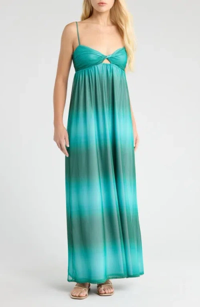 Boamar Tina Cover-up Maxi Dress In Green
