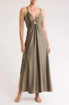 Boamar Verona Cover-up Maxi Dress In Garden Green