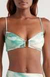 Boamar Wen U-bar Bikini Top In Multi
