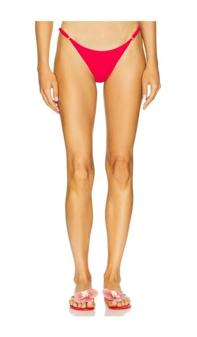 Boamar X Revolve Page Bikini Bottom In Red