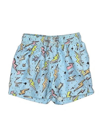 Pre-owned Boardies Apparel Kids' Board Shorts In Blue