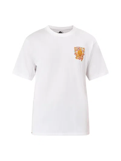 Boardies Baroque Crew Neck T Shirt In White