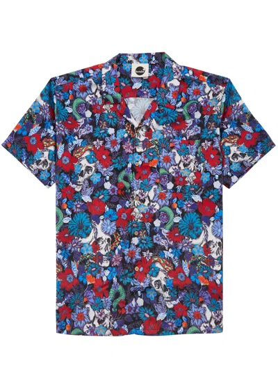 Boardies Eden Printed Tencel Shirt In Multicoloured