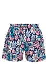 Boardies Floral-print Swim Shorts In Blue