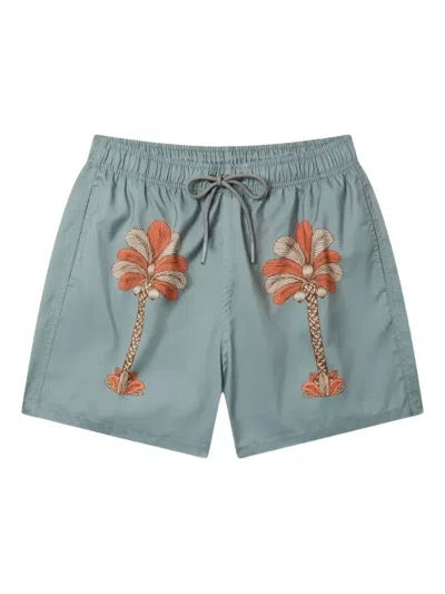 Boardies Graphic-print Swim Shorts In Green