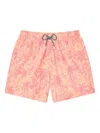 Boardies Peach Please Mid Length Swim Trunks In Orange