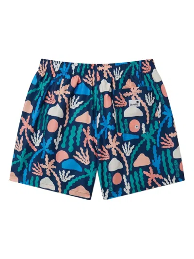 Boardies Graphic-print Swim Shorts In Blue