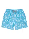 Boardies Graphic-print Swim Shorts In Blue