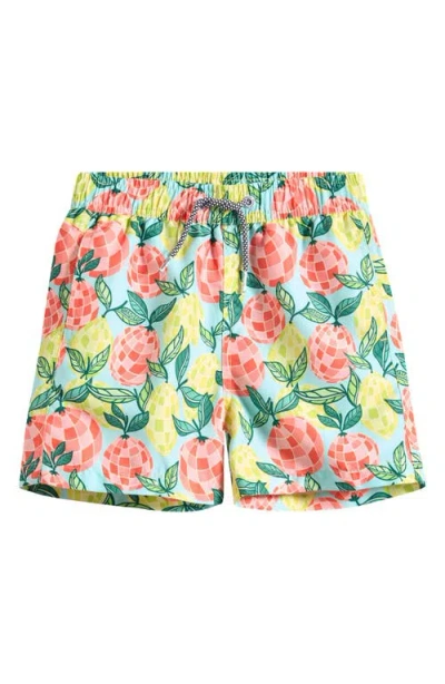 Boardies Kids' Citrus Disco Swim Trunks In Multi