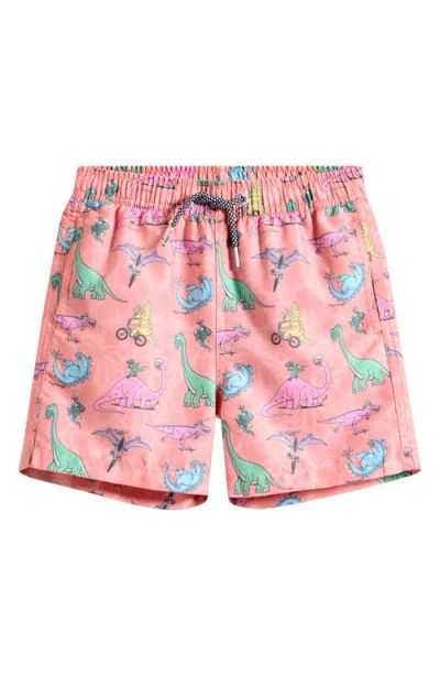 Boardies Kids' Dino Riders Swim Trunks In Neutral