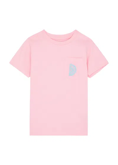 Boardies Kids Ice And Slice Cotton T-shirt In Pink