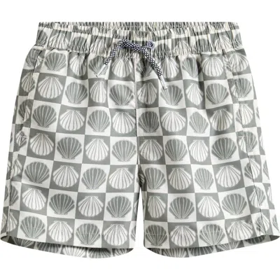 Boardies Kids' Ilfracombe Swim Trunks In Gray
