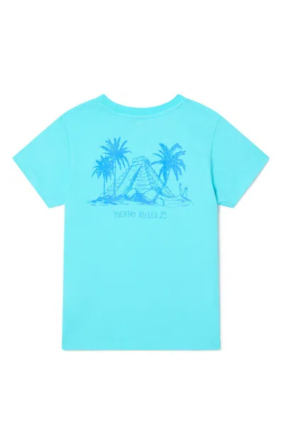 Boardies Kids Maya T-shirt In Blue In Multi