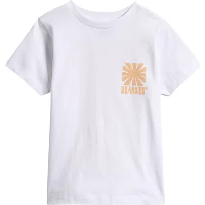 Boardies Kids' Nature's Medicine Cotton Graphic T-shirt In White
