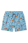 Boardies Kids' Zoom Balls Swim Trunks In Blue