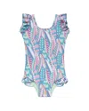 Boardies ¨ Long Board Ruffles Swimsuit In Multi