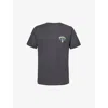 Boardies No Pain No Gain Printed Cotton-blend T-shirt In Grey Multi