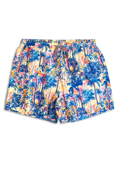 Boardies Men's Havana 4.7" Swim Trunks In Multi