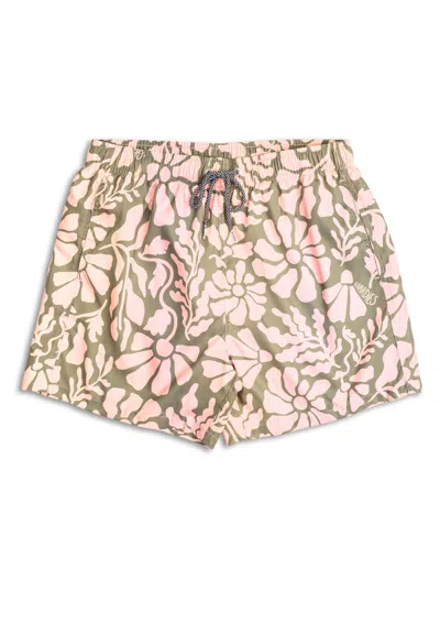 Boardies Men's Melo 4.7" Swim Trunks In Pink In Multi