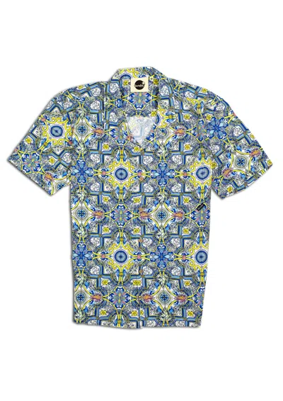 Boardies Men's Sicilia Camp Shirt In Multi