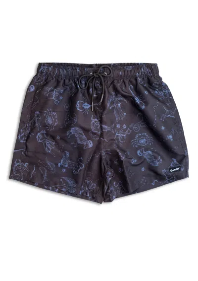 Boardies Men's Stargaze 4.7" Swim Trunks In Black