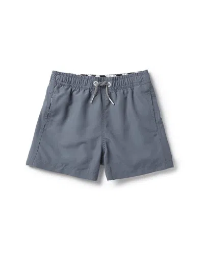 Boardies Kids'  Navy Water Reactive Short In Gray