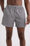 Boardies Printed Short Swim Trunks In Blue