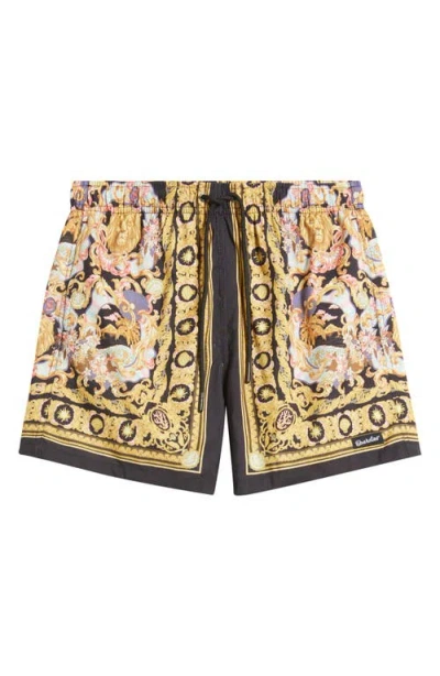 Boardies Printed Swim Trunks In Multi