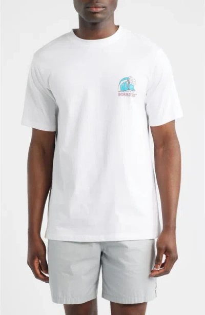 Boardies Romancing The Wave Graphic T-shirt In White