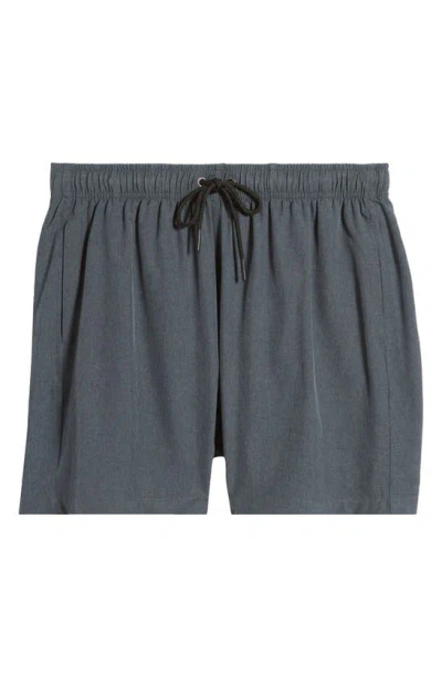 Boardies Slater Mid Length Swim Trunks In Grey