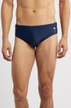 Boardies Solid Navy Swim Briefs In Navy