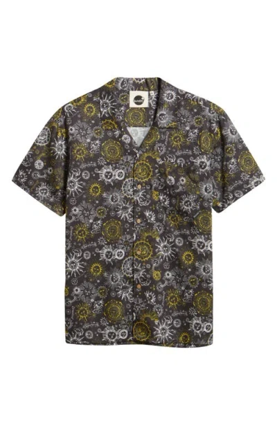 Boardies Sun Print Camp Shirt In Multi