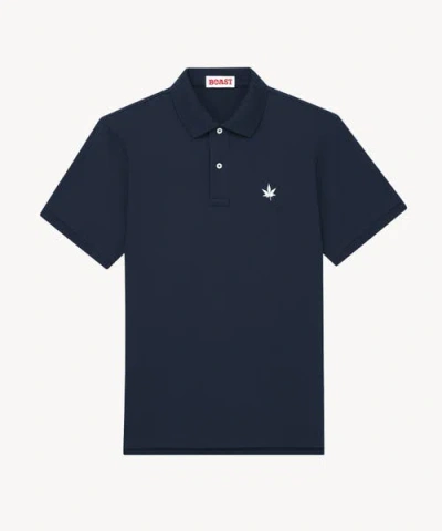 Boast 1983 Classic Pique Polo In Blue
